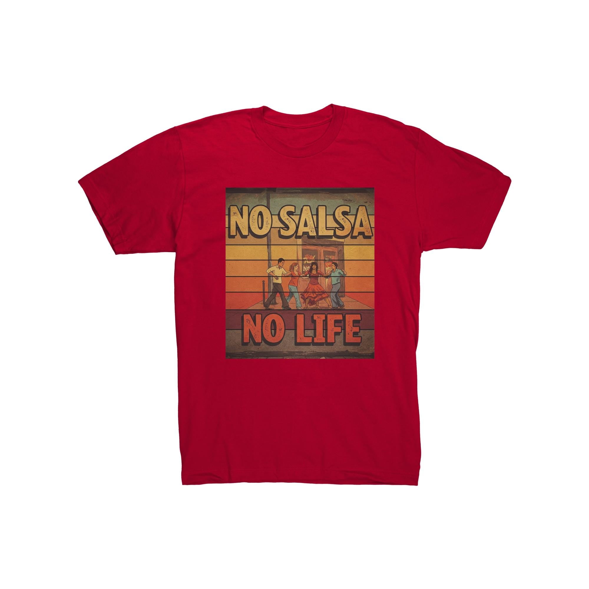 No Salsa No Life T-Shirt | Funny Salsa Dancer Gift | Retro Latin Dance Tee | Salsa Lover Shirt | Dance Gift for Women