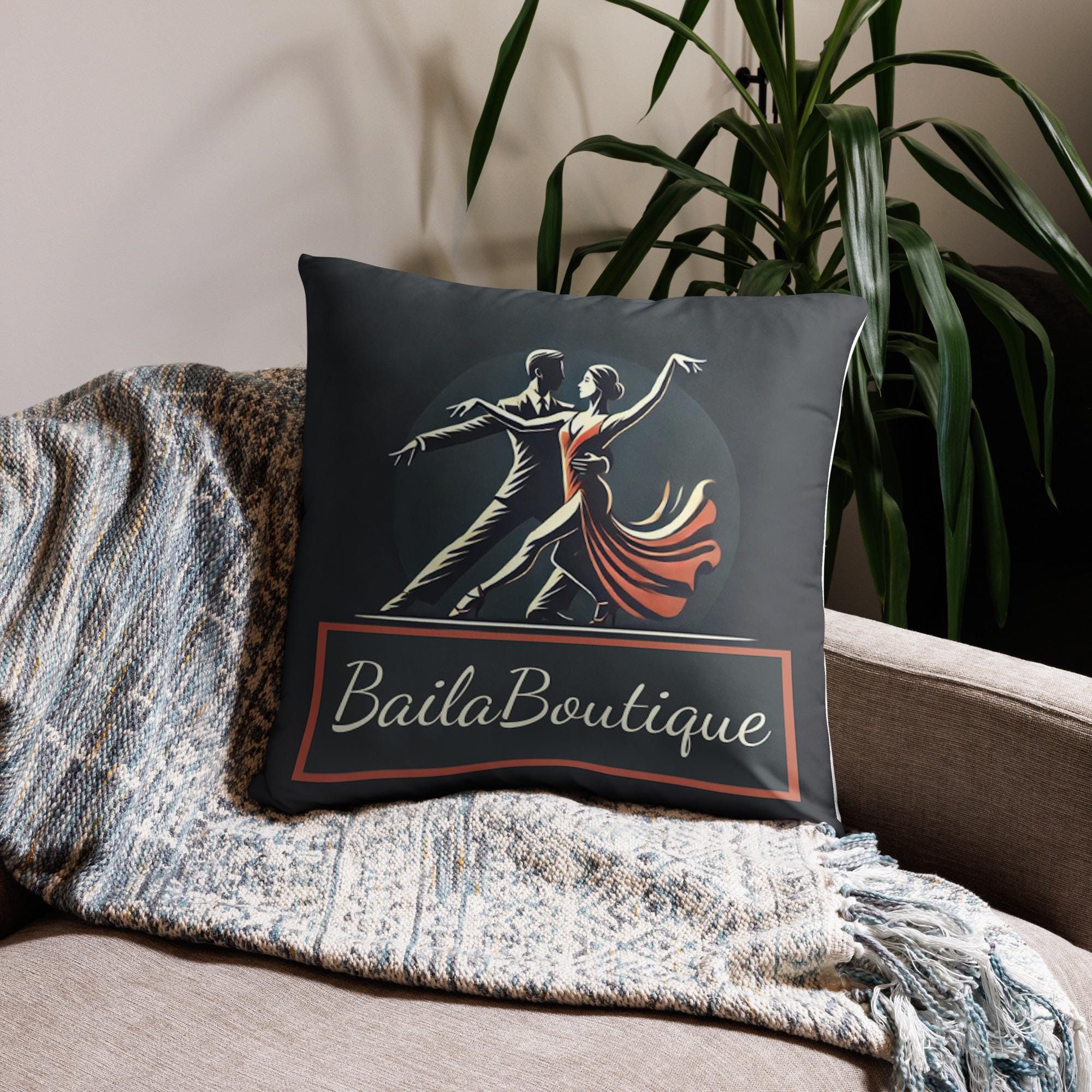 Basic Salsa Dance Pillow