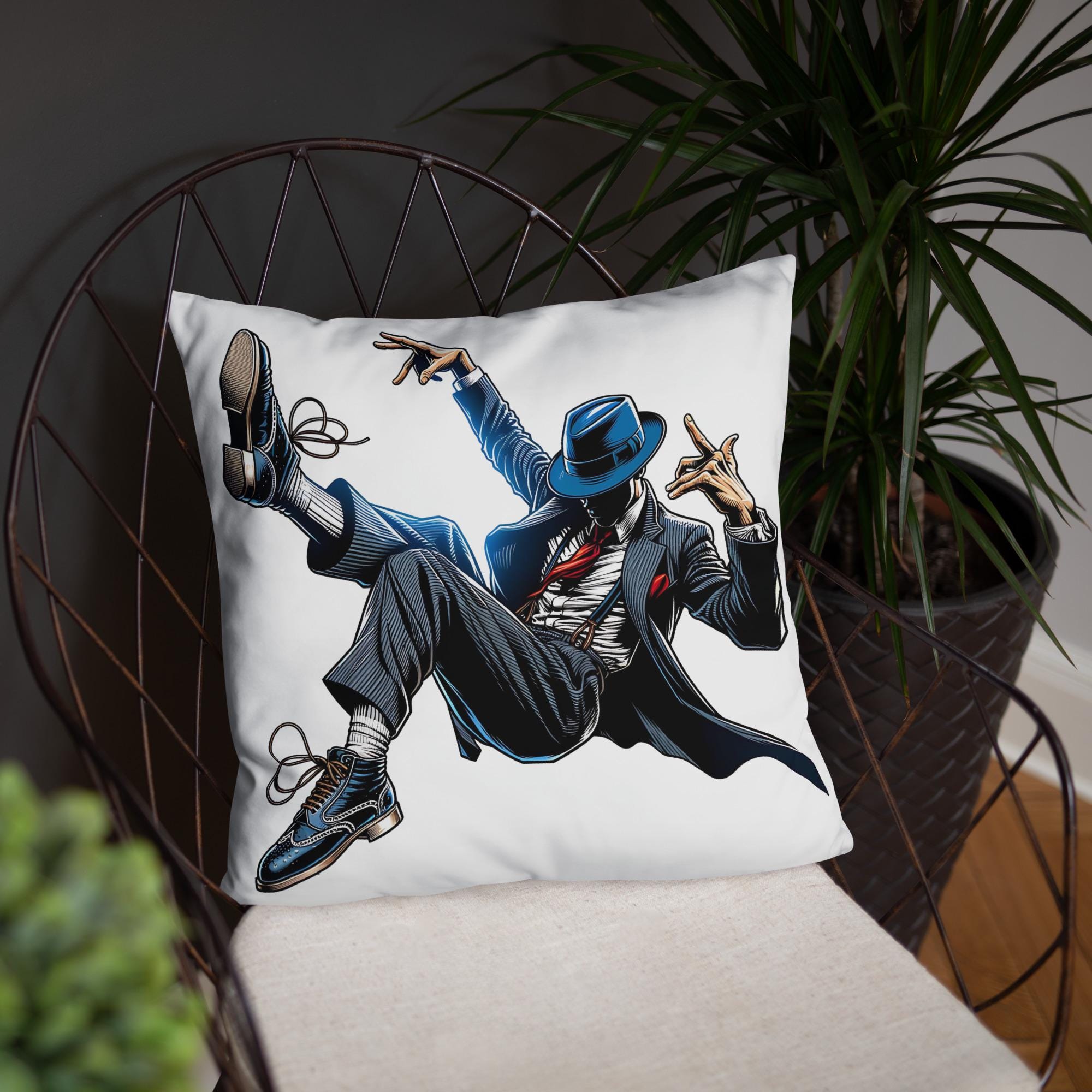 Retro Street Dance Pillow