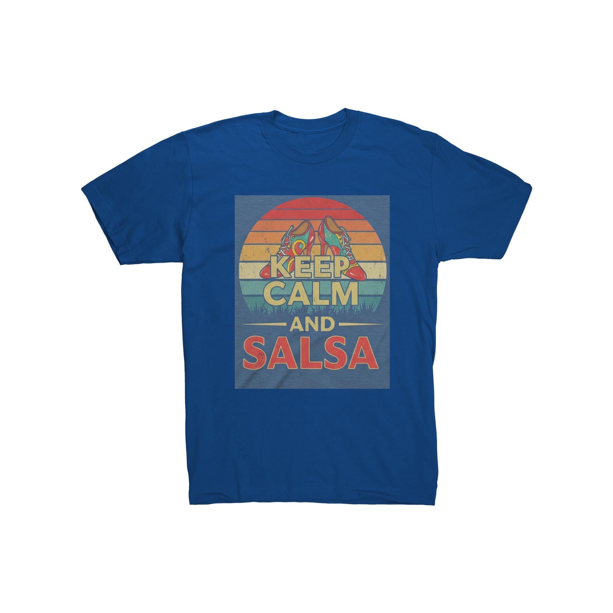 Keep Calm and Salsa Shirt | Retro Salsa Dancer Gift | Vintage Latin Dance Tee | Salsa Lover Gift | Dance Gift for Women