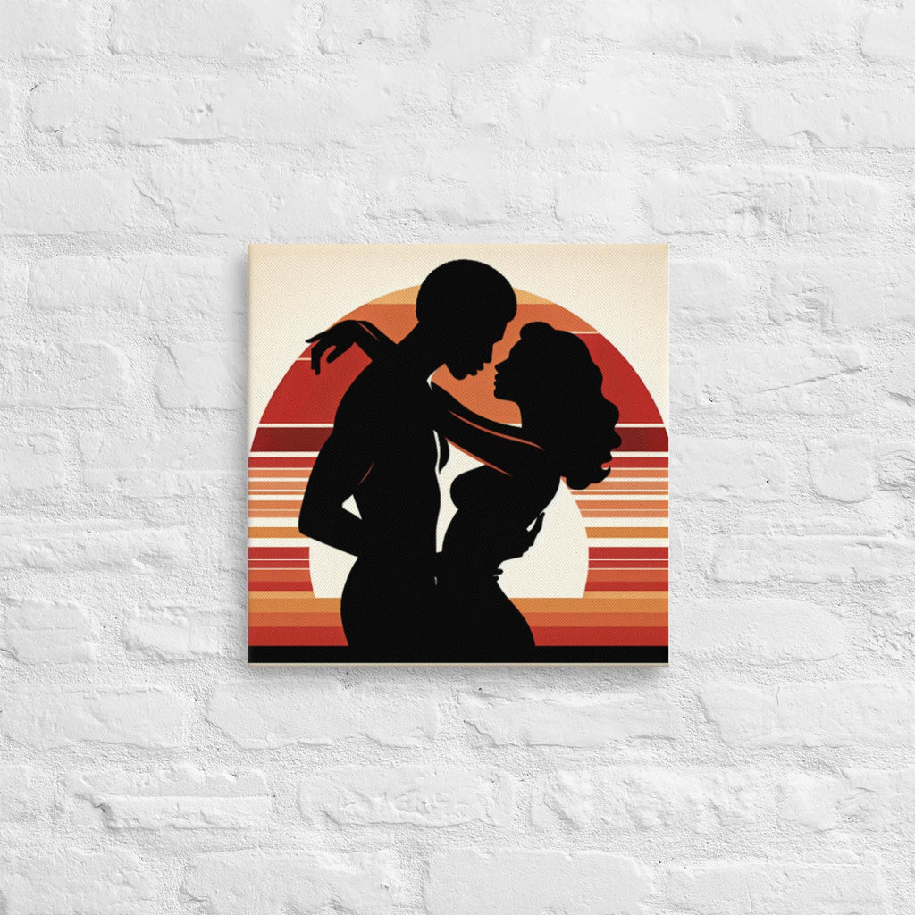 Passionate Embrace: Sensual Salsa Dance at Sunset