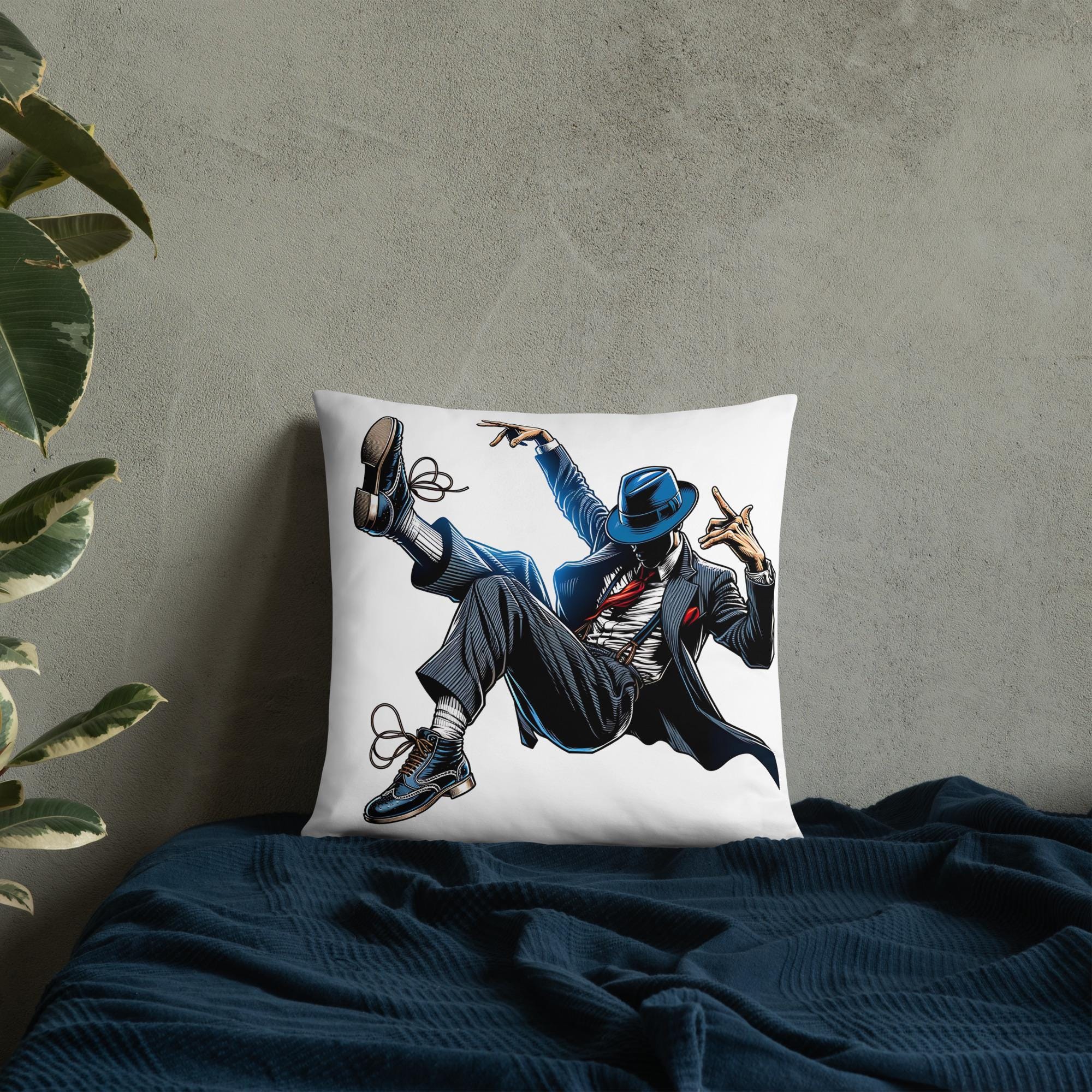 Retro Street Dance Pillow