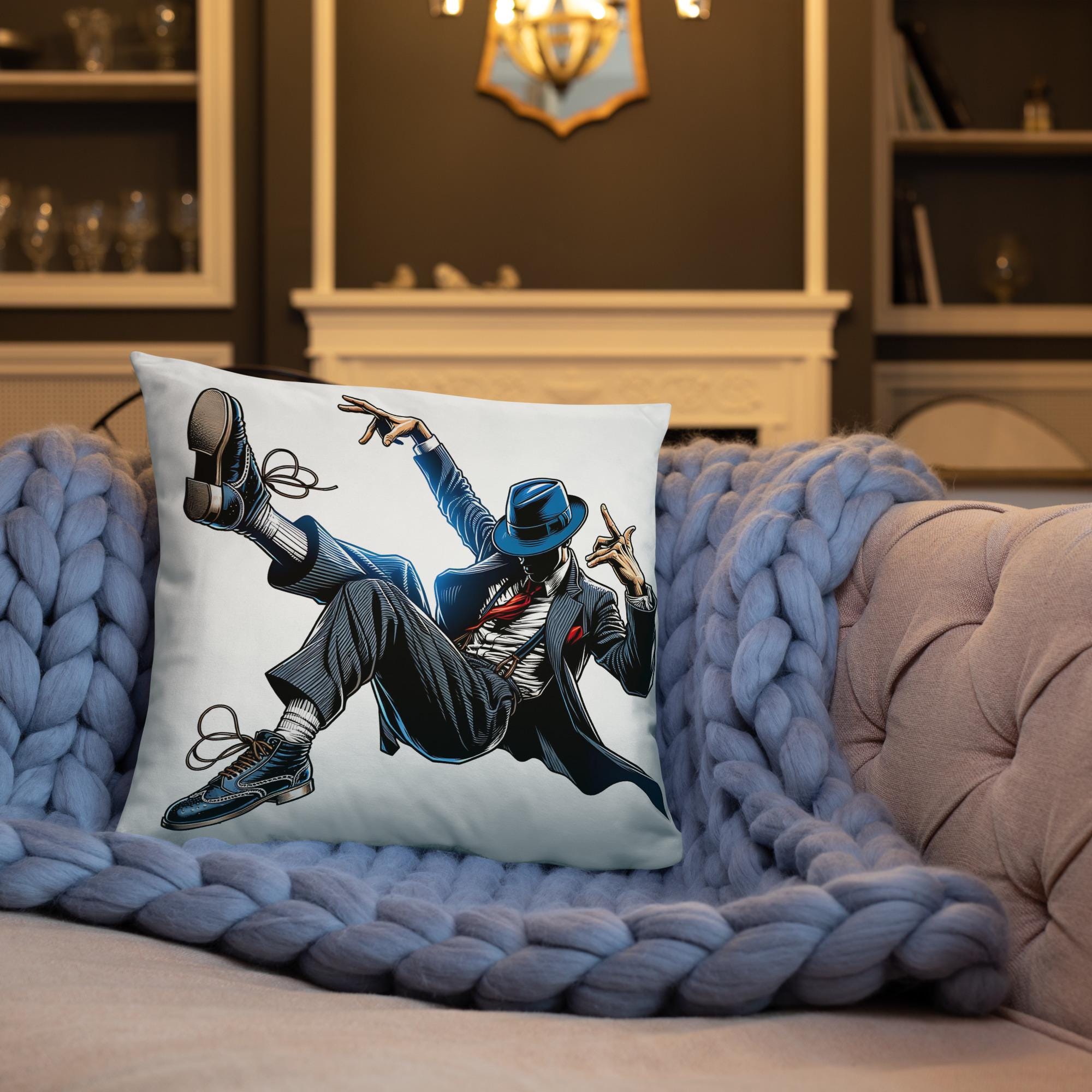 Retro Street Dance Pillow