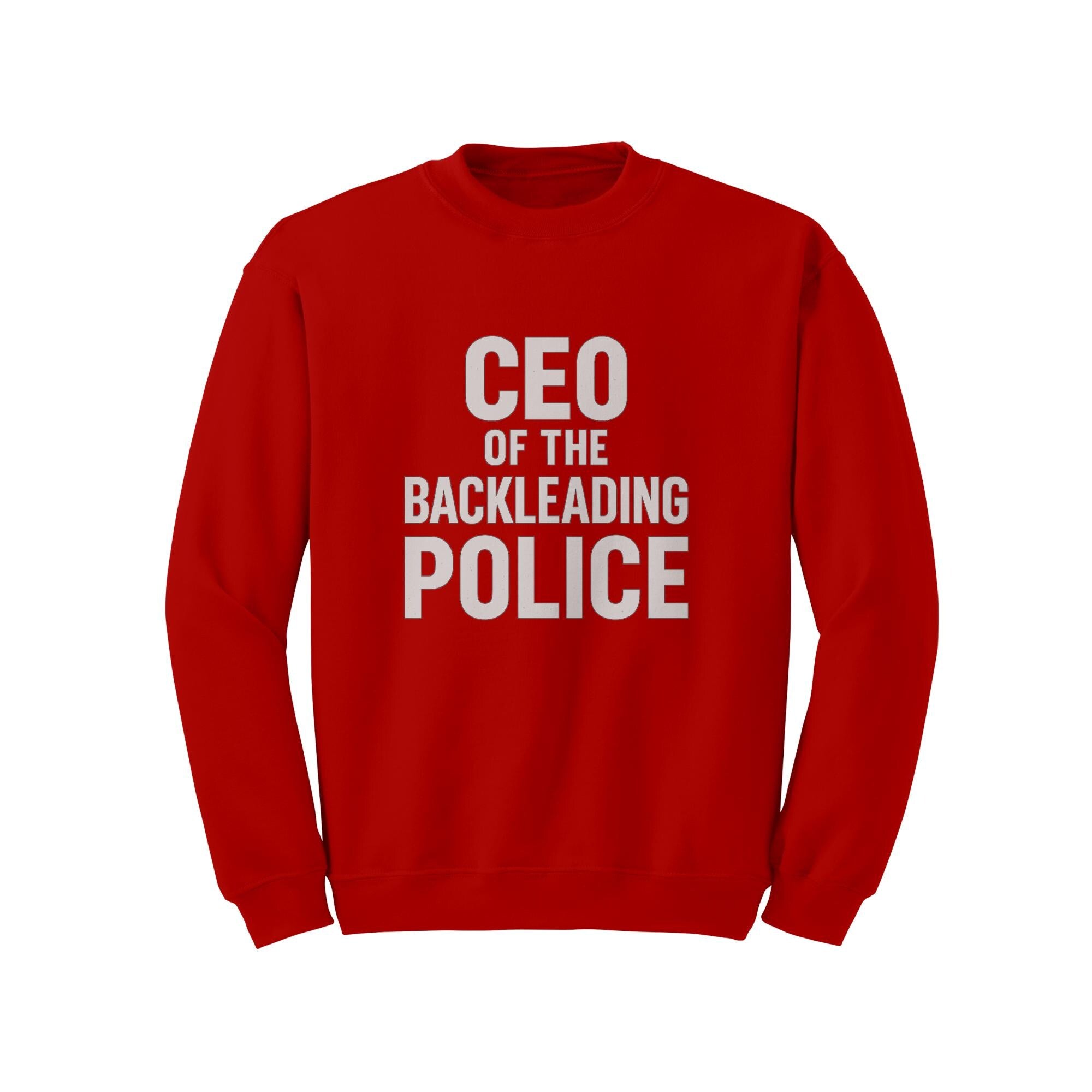 CEO Backleading Police Shirt | Funny Salsa Dancer Gift | Latin Dance Humor Sweatshirt | Dancer Inside Joke | Dance Gift Her