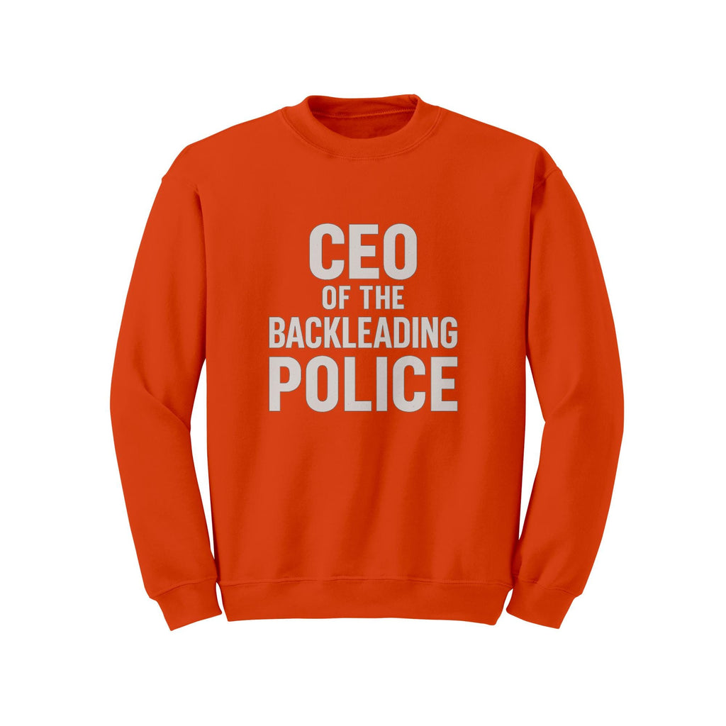 CEO Backleading Police Shirt | Funny Salsa Dancer Gift | Latin Dance Humor Sweatshirt | Dancer Inside Joke | Dance Gift Her