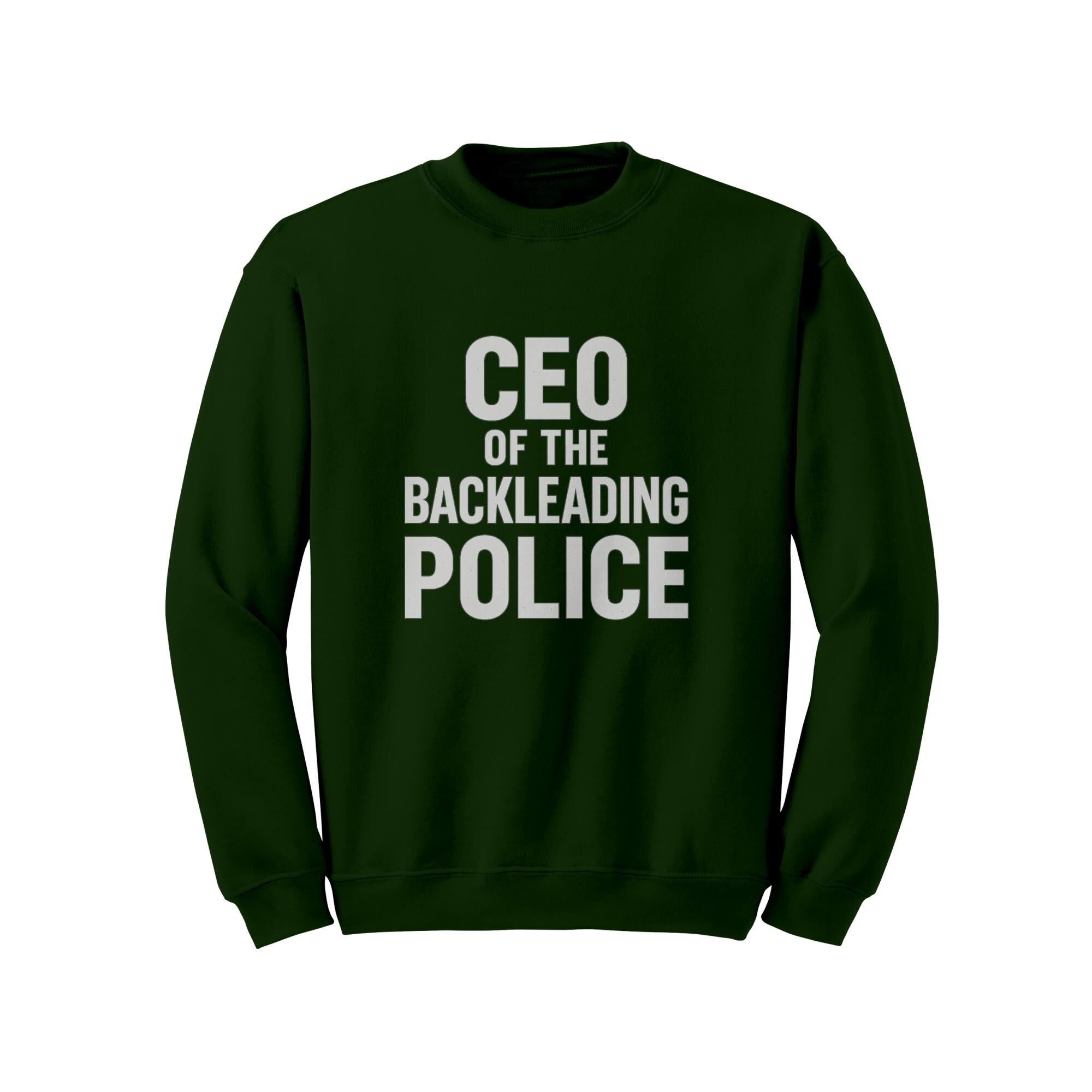 CEO Backleading Police Shirt | Funny Salsa Dancer Gift | Latin Dance Humor Sweatshirt | Dancer Inside Joke | Dance Gift Her