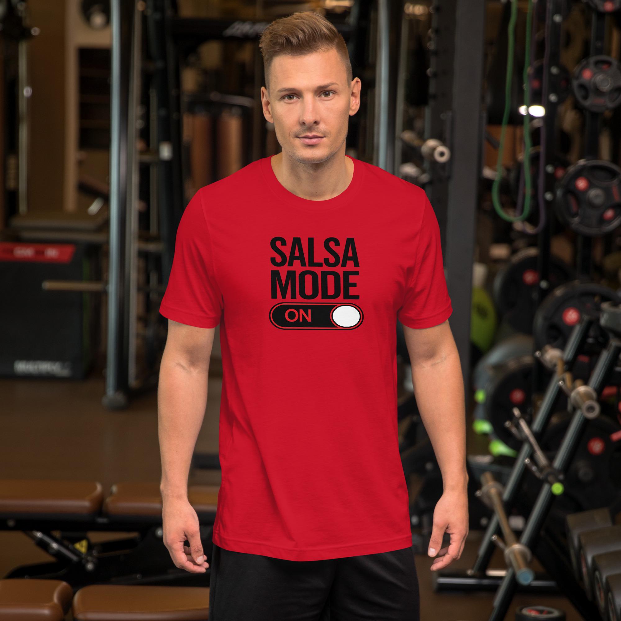 Salsa Mode ON T-Shirt | Bachata & Latin Dance Tee | Dancer Gift | Unisex Streetwear Dance Shirt