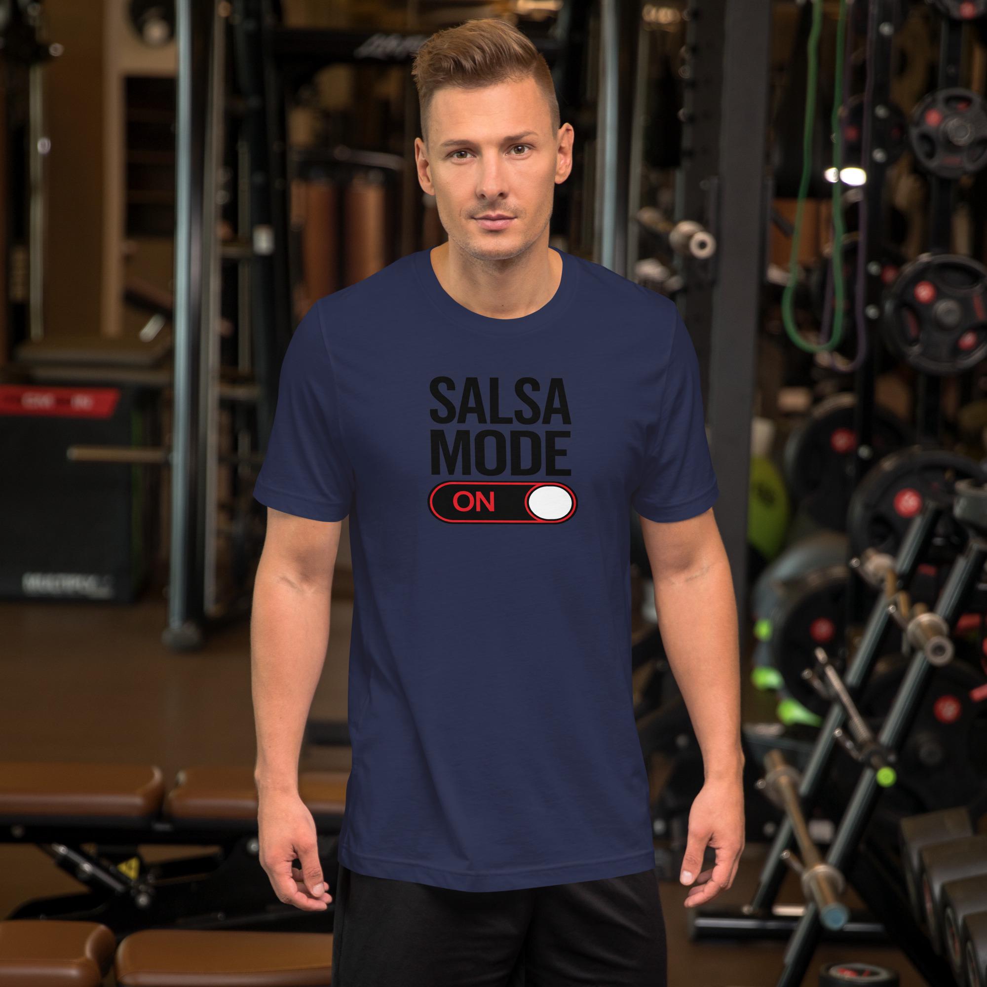 Salsa Mode ON T-Shirt | Bachata & Latin Dance Tee | Dancer Gift | Unisex Streetwear Dance Shirt