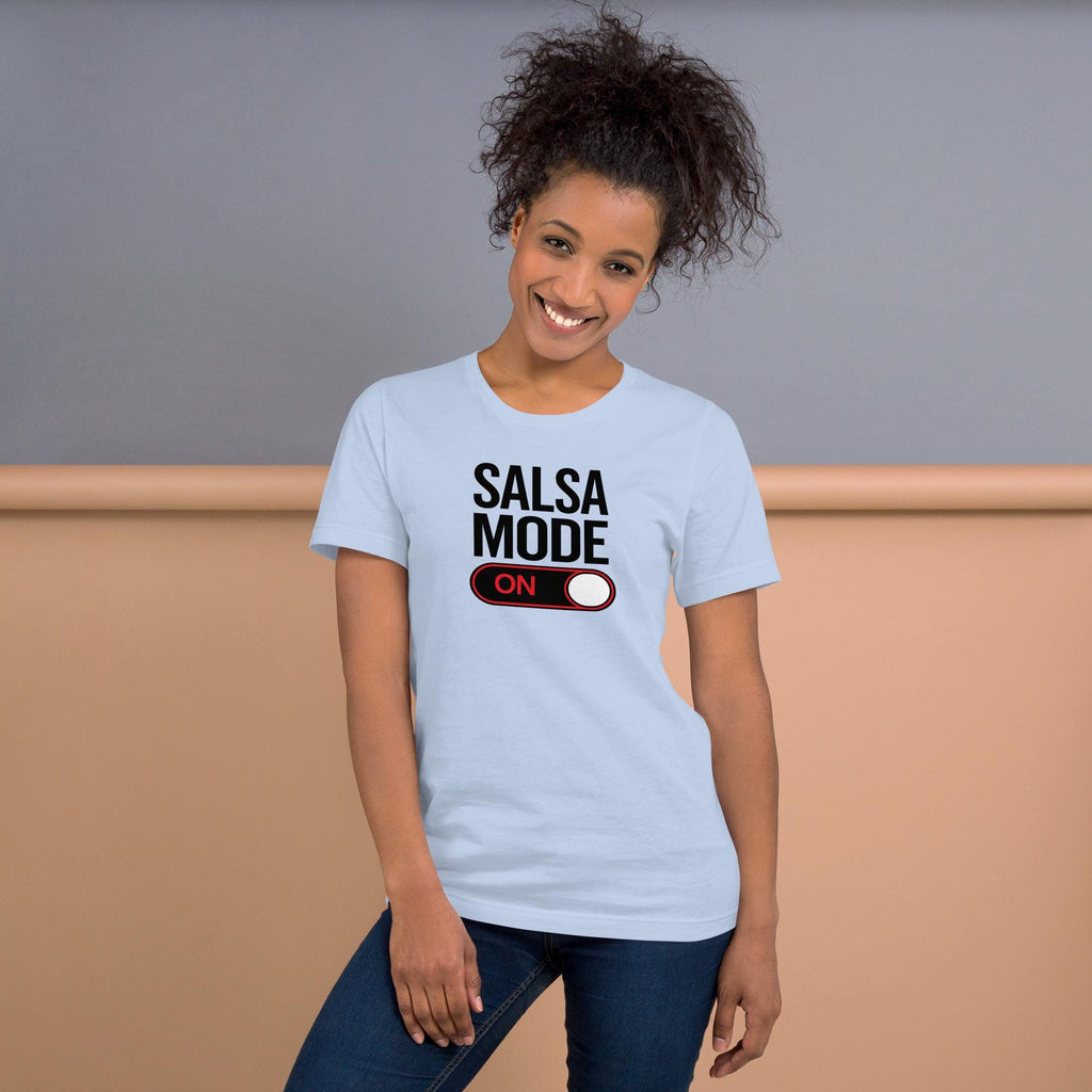 Salsa Mode ON T-Shirt | Bachata & Latin Dance Tee | Dancer Gift | Unisex Streetwear Dance Shirt