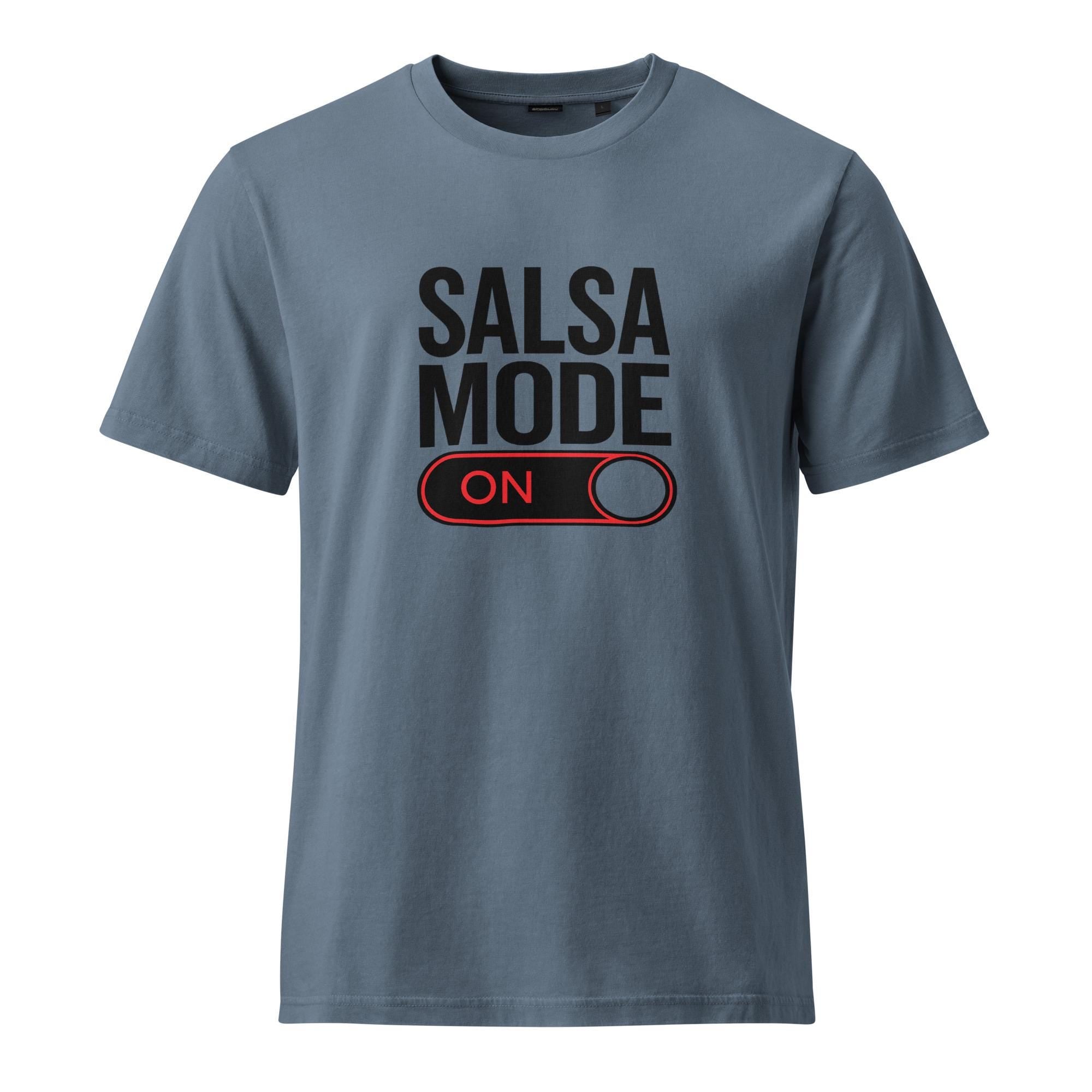Salsa Mode ON T-Shirt | Bachata & Latin Dance Tee | Dancer Gift | Unisex Streetwear Dance Shirt
