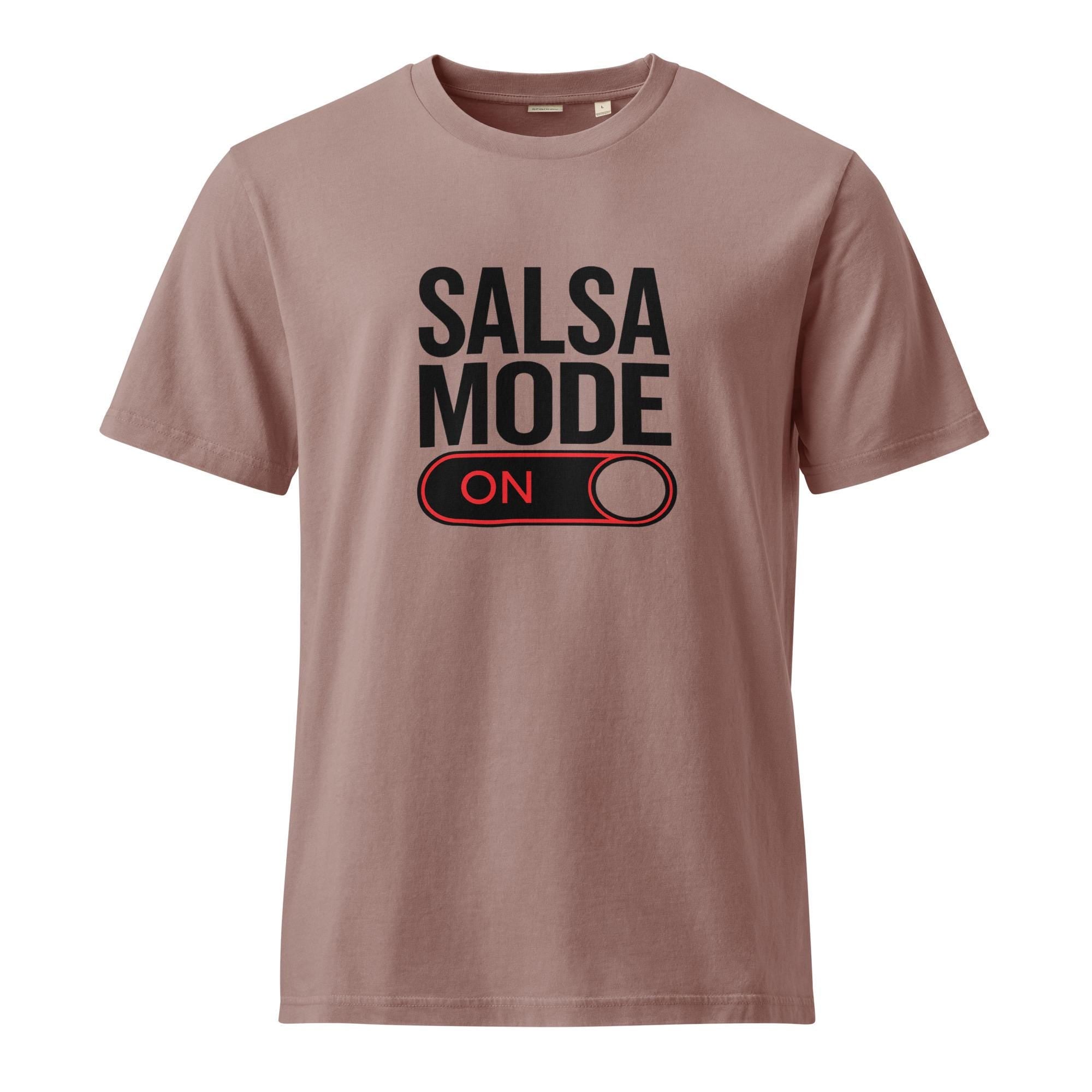 Salsa Mode ON T-Shirt | Bachata & Latin Dance Tee | Dancer Gift | Unisex Streetwear Dance Shirt