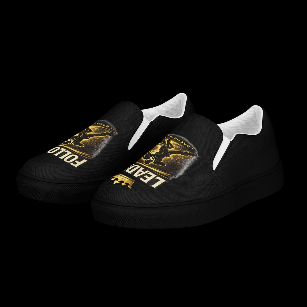 Bachata Leader Follower Shoes | Matching Dance Shoes | Latin Dance Slip Ons | Couple Gift”
