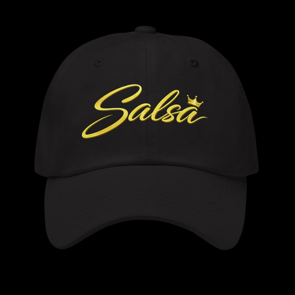Salsa Hat Gold Script | Latin Dance Cap | Salsa Dancer Gift | Minimal Streetwear Hat | Baila Boutique