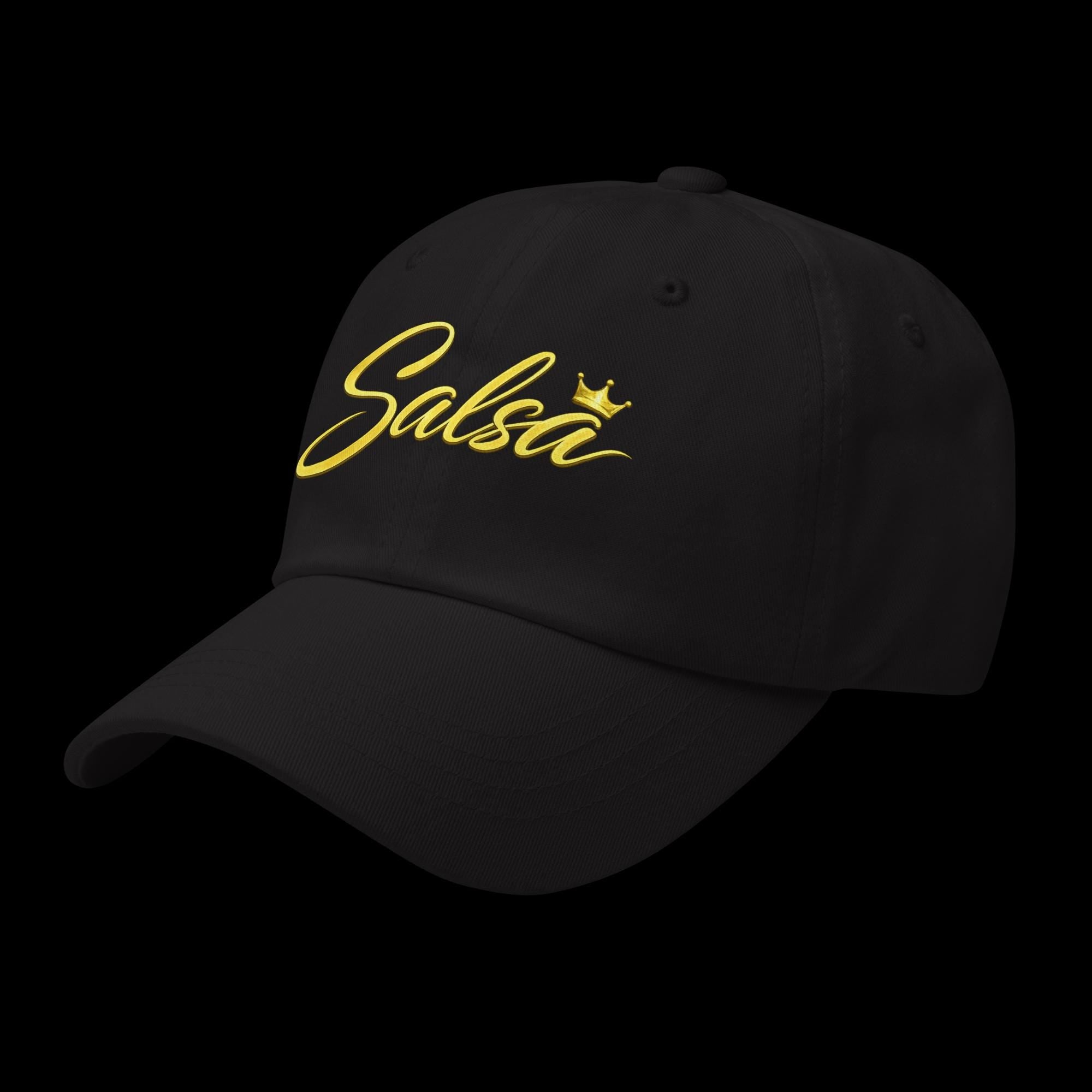 Salsa Hat Gold Script | Latin Dance Cap | Salsa Dancer Gift | Minimal Streetwear Hat | Baila Boutique