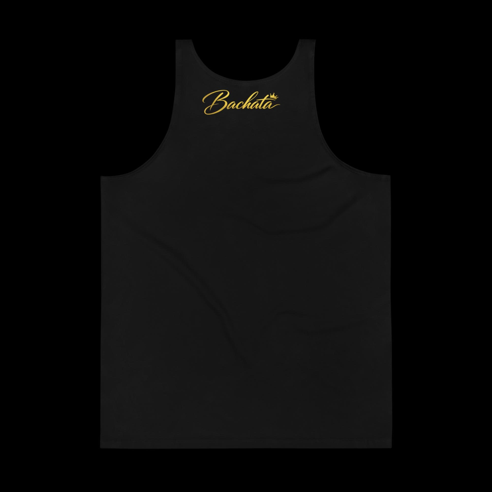 Bachata King Tank Top, Latin Dance Shirt for Men, Salsa Bachata Dancer Gift, Sleeveless Streetwear Tee, Gold Crown Graphic