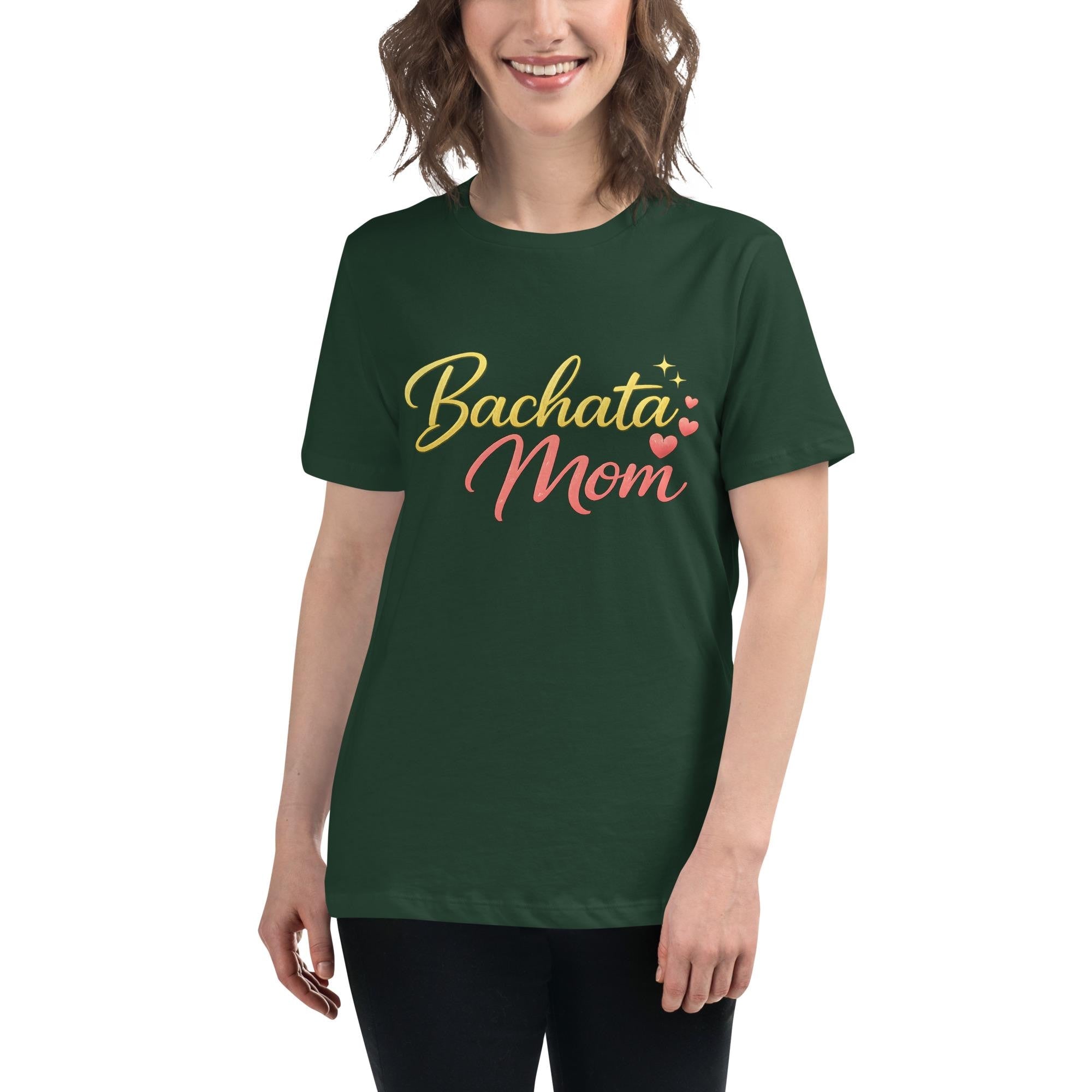 Bachata Mom Shirt, Latin Dance Mom Tee, Bachatera Mom T-Shirt, Mother's Day Gift for Dancer Mom, Bachata Lover Mom Gift, Mom Birthday Tee