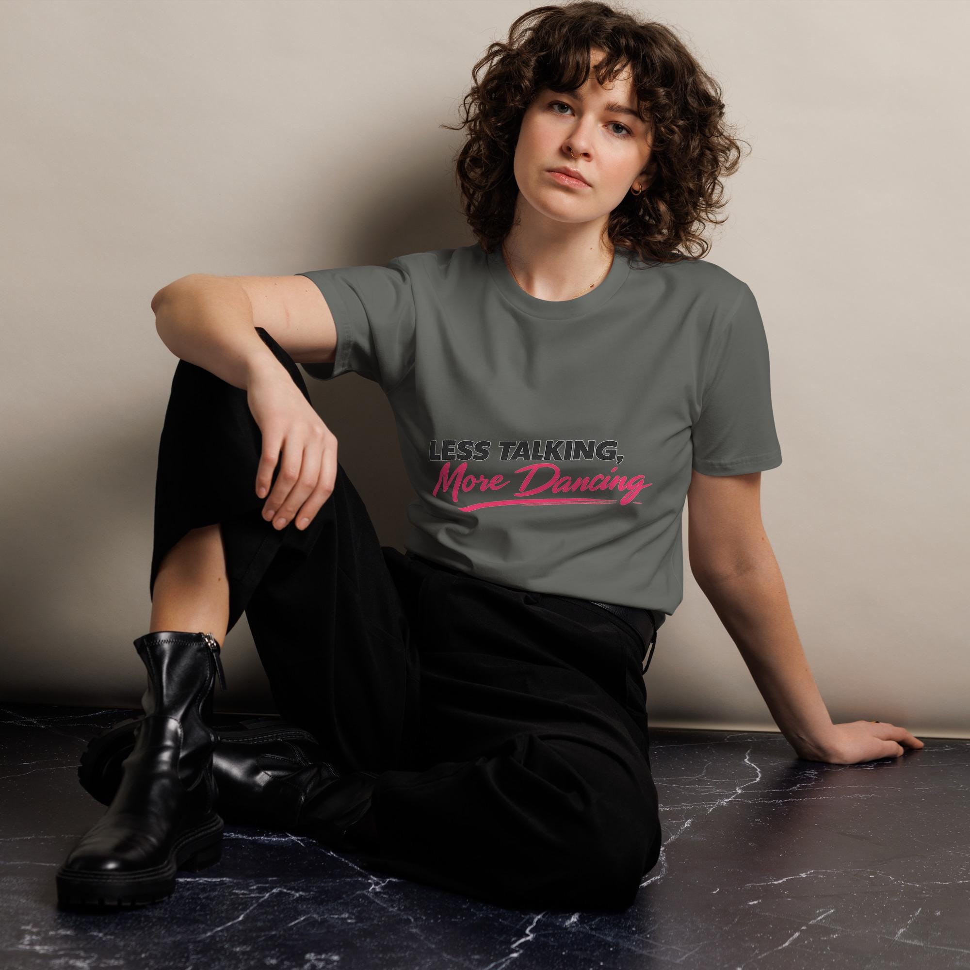Less Talking More Dancing Shirt | Funny Dance Teacher Gift | Dance Mom Tee | Dancer Gift | Dance Lover Graphic T-Shirt