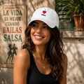 I Love Salsa Dad Hat | Salsa Dancer Gift for Her | Latin Dance Cap | Salsa Lover Hat | Dance Gift for Women