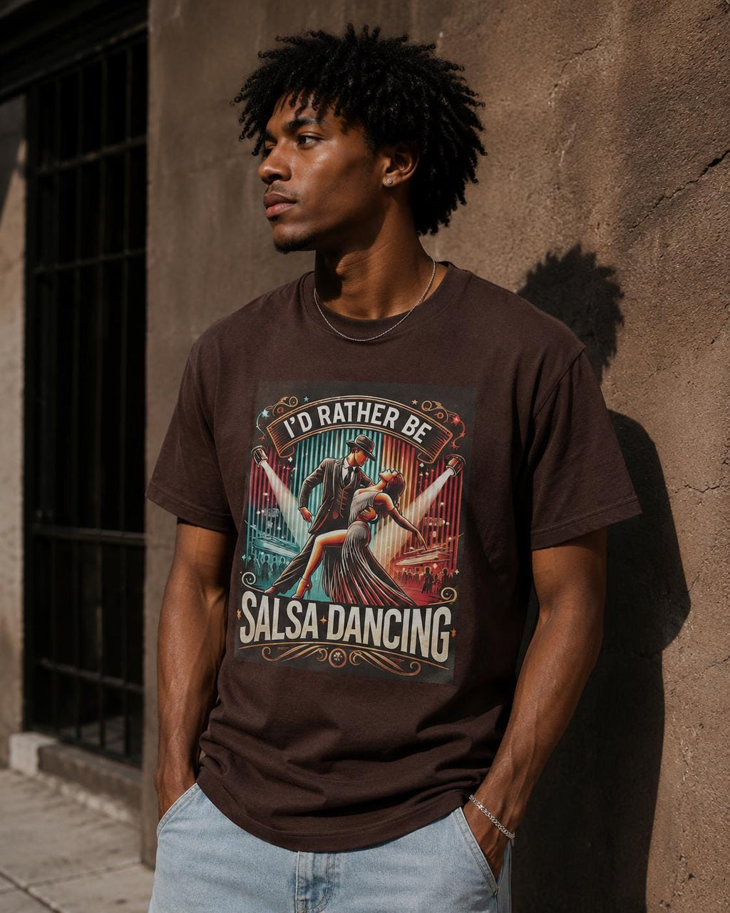 Id Rather Be Salsa Dancing Shirt | Salsa Dancer Gift for Her | Vintage Latin Dance Tee | Salsa Lover Gift | Dance Gift Women