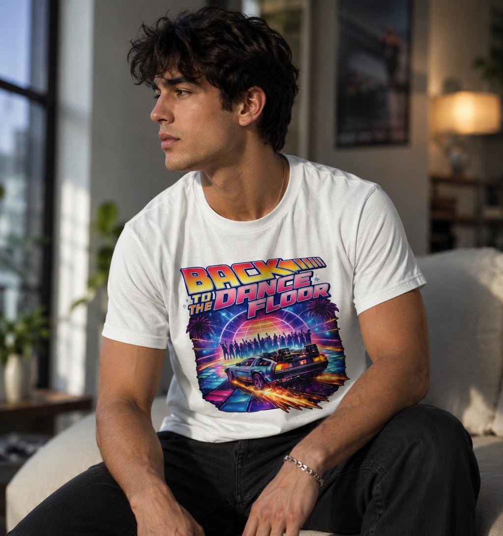 Salsa Bachata Shirt, Retro 80s Dance Floor Tee, Latin Graphic Apparel, Salsero Gift, Social Dancer Top Tshirt