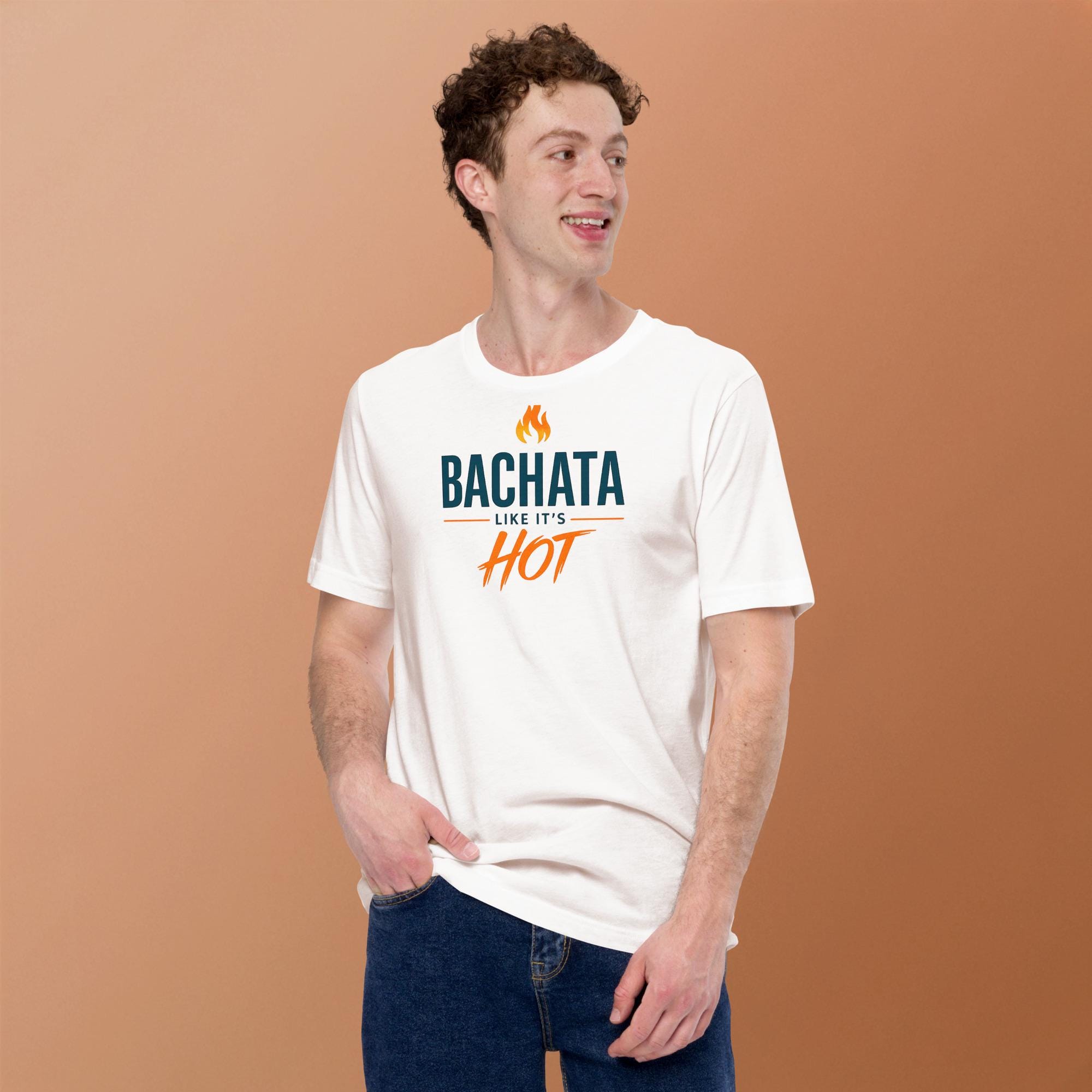 Bachata Like It’s Hot T-Shirt | Latin Dance Streetwear | Salsa & Bachata Festival Tee | Social Dancing Graphic Shirt | Dance Lover Gift