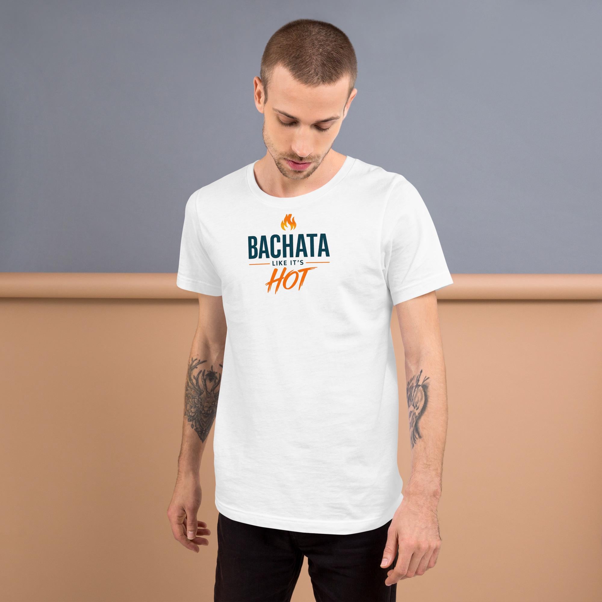 Bachata Like It’s Hot T-Shirt | Latin Dance Streetwear | Salsa & Bachata Festival Tee | Social Dancing Graphic Shirt | Dance Lover Gift
