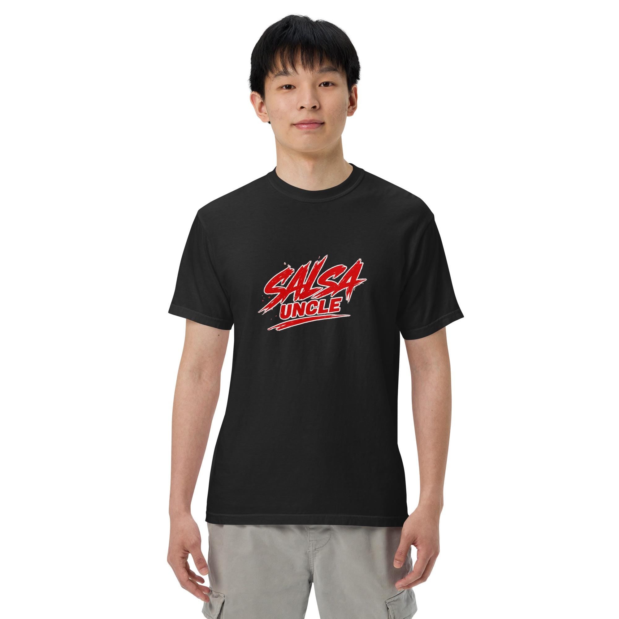 Salsa Uncle Shirt, Salsa Dance Streetwear Tee, Urban Latin Dance T-Shirt, Funny Salsa Gift for Men, Social Dancing Graphic Tee