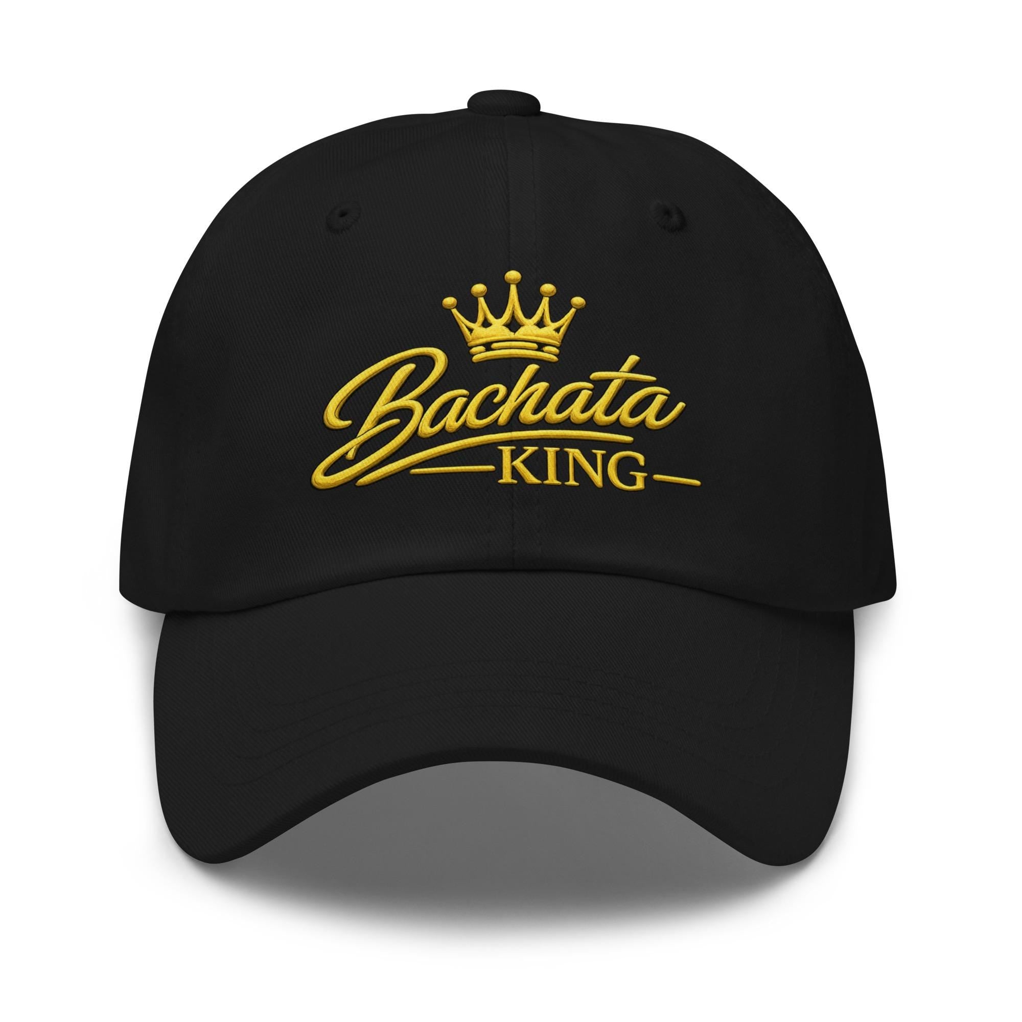 Bachata King Hat | Embroidered Dance Cap for Men | Bachata Lover Gift | Latin Dance Apparel | Salsa Bachata Hat