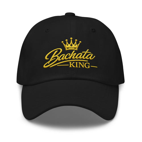 Bachata King Hat | Embroidered Dance Cap for Men | Bachata Lover Gift | Latin Dance Apparel | Salsa Bachata Hat