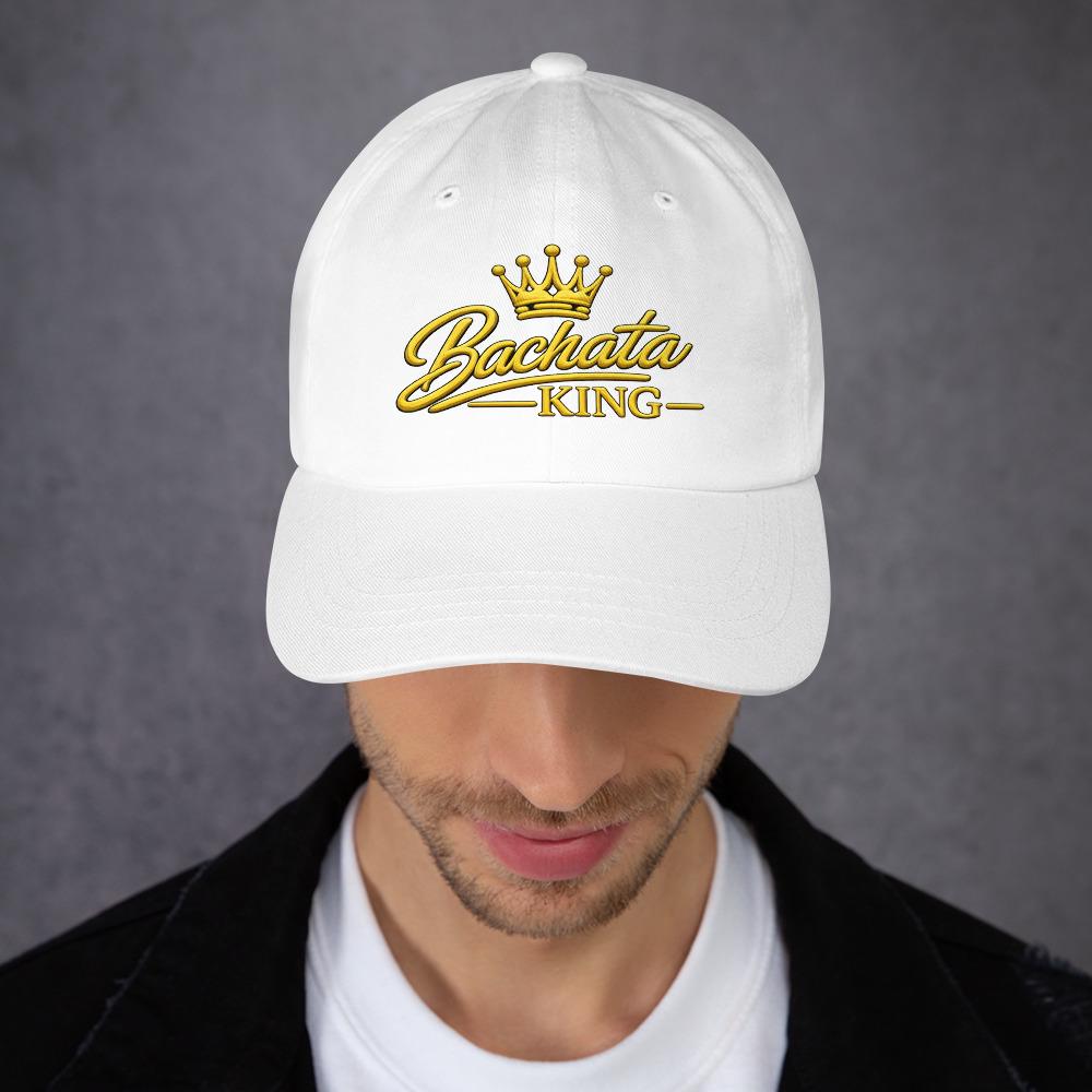 Bachata King Hat | Embroidered Dance Cap for Men | Bachata Lover Gift | Latin Dance Apparel | Salsa Bachata Hat