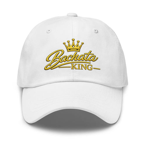 Bachata King Hat | Embroidered Dance Cap for Men | Bachata Lover Gift | Latin Dance Apparel | Salsa Bachata Hat