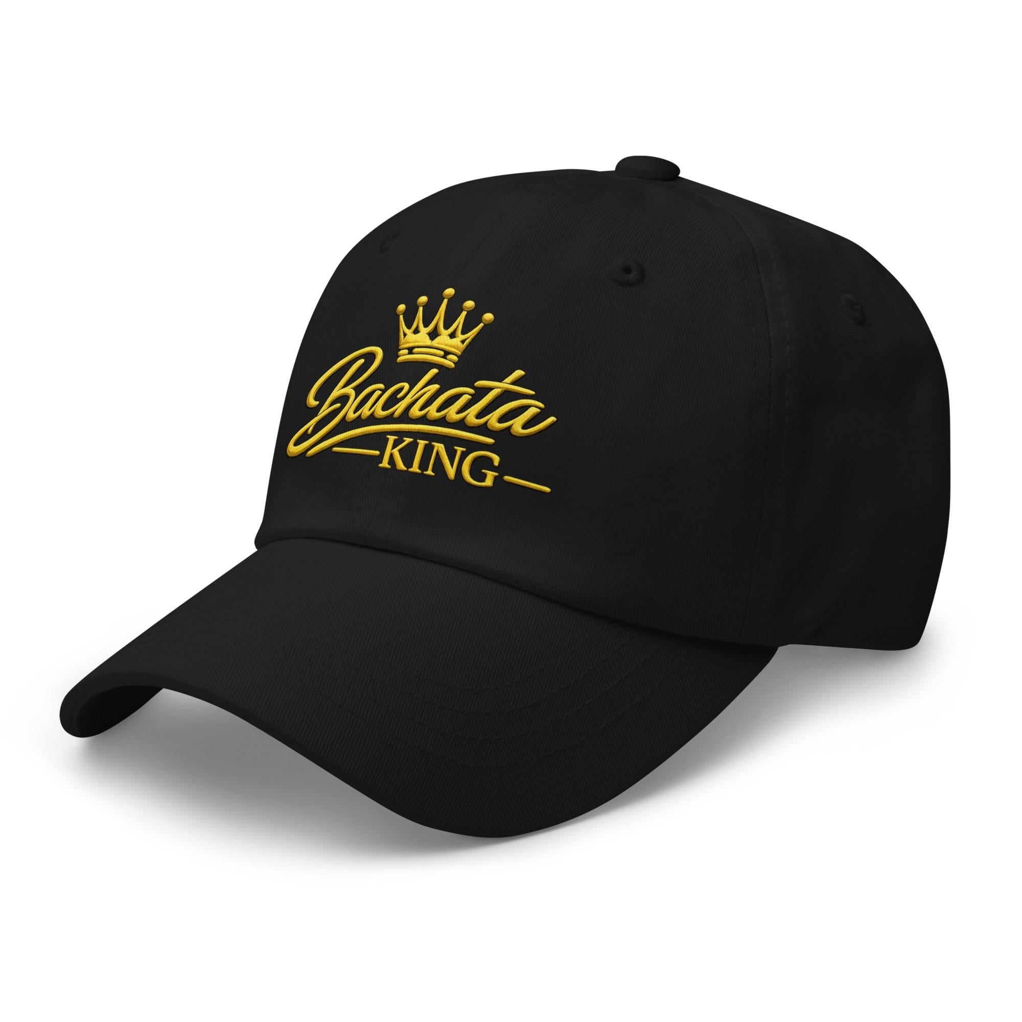 Bachata King Hat | Embroidered Dance Cap for Men | Bachata Lover Gift | Latin Dance Apparel | Salsa Bachata Hat