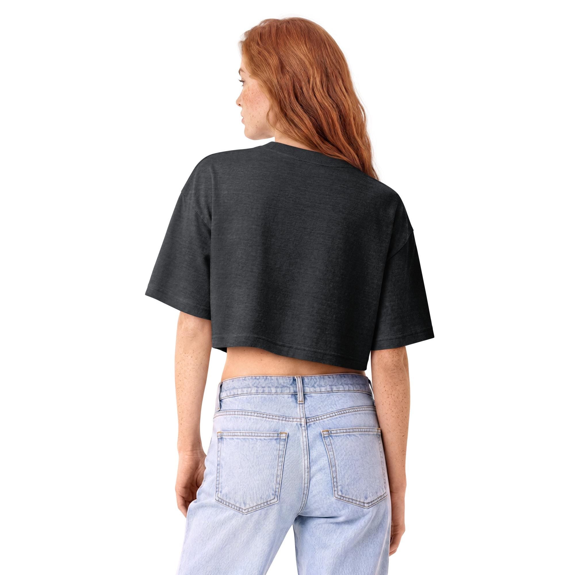 Find Your Rhythm Ballet Crop Top – Minimalist Ballerina Graphic Tee for Women | Dance Lover Gift